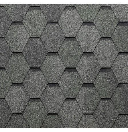 Бітумна черепиця Tegola Premium Mosaik Granit 337х1000 мм