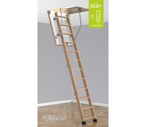 Складні горищні сходи Bukwood ECO+ Mini 90х60 см