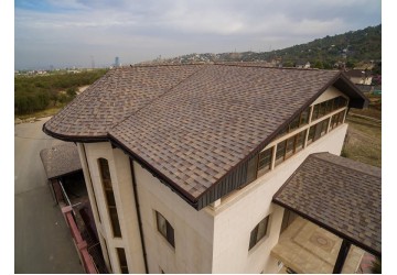 Крыша из мягкой черепицы Shinglas Джаз Аликанте