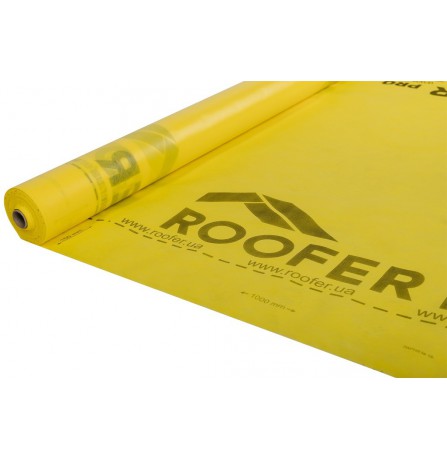 Гідроізоляційна мембрана Roofer 80 г/м2 (рулон 70 м2)