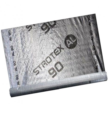 Фольгована пароізоляційна плівка Strotex AL 90 1,5х50 м