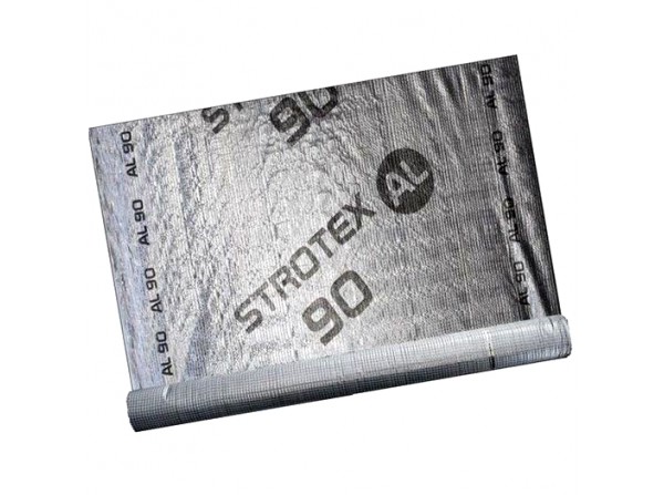 Фольгована пароізоляційна плівка Strotex AL 90 1,5х50 м