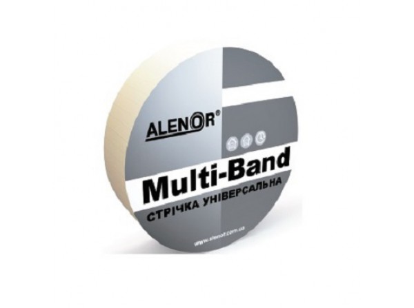 Одностороння армована клейка стрічка Alenor Multi-Band 50 25 м
