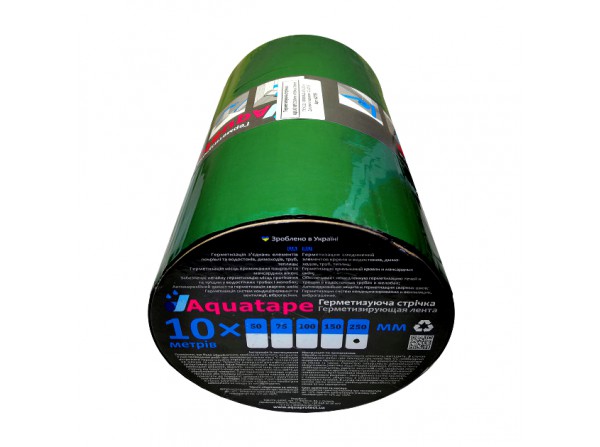 Герметизуюча бутилкаучукова стрічка AquaTape 250 мм 10 м