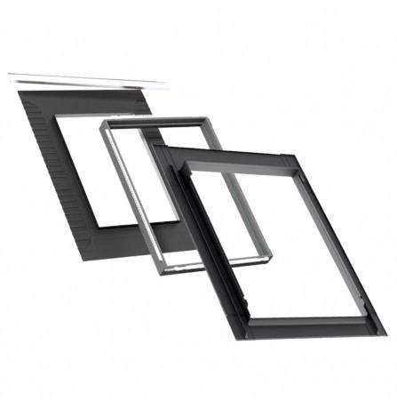 Оклад мансардного вікна Velux EDS 2000 з комплектом тепло- і гідроізоляції BDX 2000