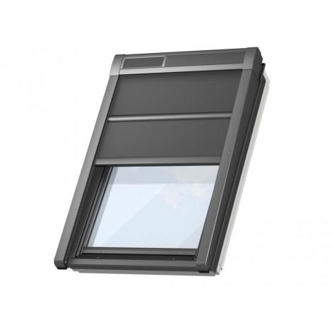 Тканинна ролета на мансардне вікно Velux SSS (на сонячній батареї)