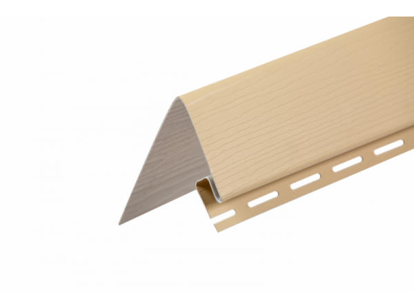 Білявіконна планка для вінілового сайдинга FaSiding BlockHouse 140х3050 мм