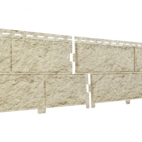 Фасадна панель Ю-Пласт Стоун-хаус камінь золотистий 225х3025 мм