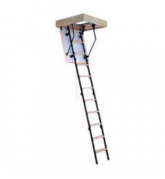Чердачная лестница 4-х секционная OMAN MINI TERMO 80х60 см