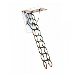 Чердачная лестница ножничная OMAN LONG FLEX TERMO 80х60 см