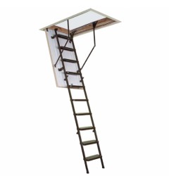 Чердачная лестница трехсекционная OMAN SOLID TERMO 110х55 см